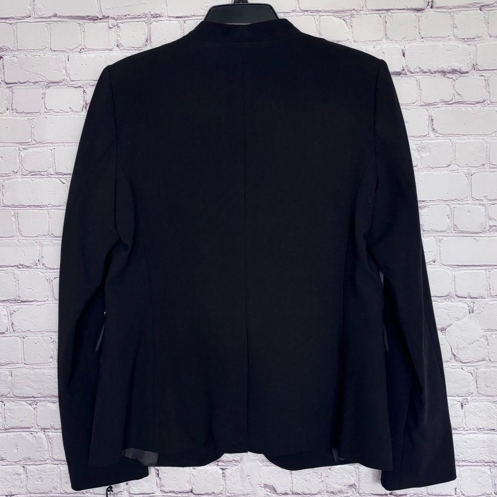 DKNY Essentials Fitted Single Button Black Blazer… - image 12